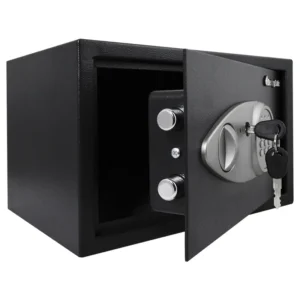 CAJA FUERTE DIGITAL C/2 BUL. ACERO.SOLIDO MED X055