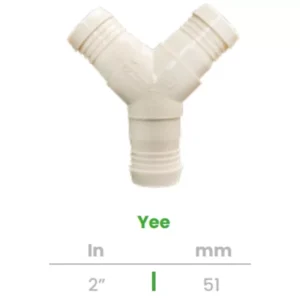 Yee Conekta 2" - Alta Resistencia y Calidad - y17 - Compatible con Sistemas Comerciales