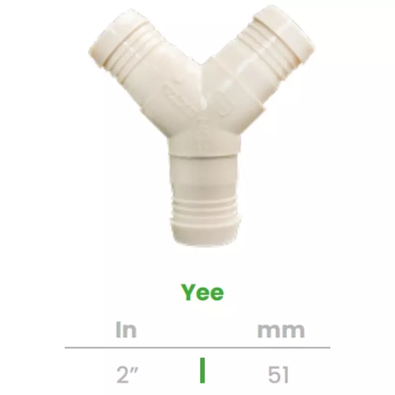 Yee Conekta 2" - Alta Resistencia y Calidad - y17 - Compatible con Sistemas Comerciales