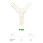 Yee Conekta 1/2" - Construcción Robusta y Fiable - y2 - Compatible con Instalaciones de Agua