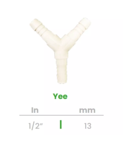 Yee Conekta 1/2" - Construcción Robusta y Fiable - y2 - Compatible con Instalaciones de Agua