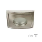 LAMPARA EMPOTR. FIJA S/CRISTAL GX5.3 58MM SATIN