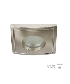 LAMPARA EMPOTR. FIJA S/CRISTAL GX5.3 58MM SATIN