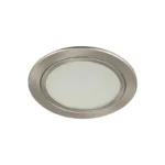 LAMPARA EMPOTR. FIJA S/CRISTAL GX5.3 58MM SATINADO