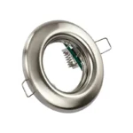 LAMPARA EMPOTR. FIJA S/CRISTAL GX5.3 58MM SATINADO