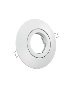 LAMPARA EMPOTR. FIJA S/CRISTAL GX5.3 86MM BLANCO
