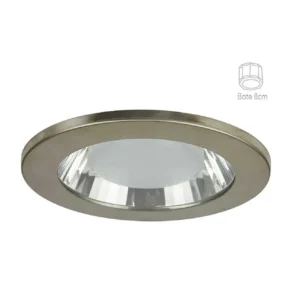LAMPARA EMPOTR. 9W LED P/BOTE INTEGRAL SATINADO