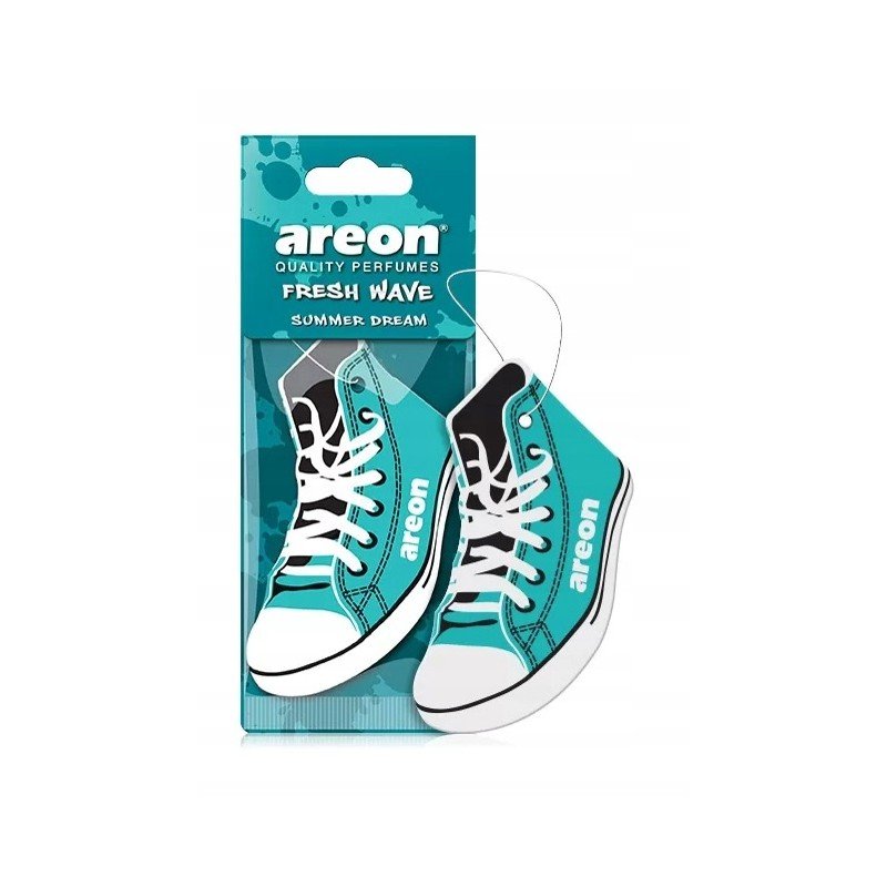 Aromatizante AREON Zapato de Papel Summer Dream – Notas Tropicales Refrescantes