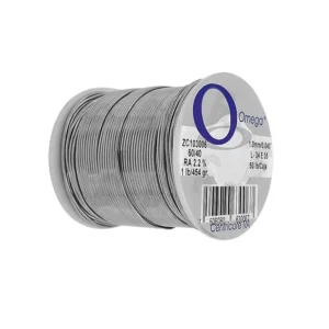 SOLDADURA P/ELECTRONICA 60/40 1MM RA 2.2%,1 LB OME