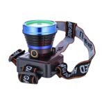 Lámpara Frontal LED Recargable ZJ-1803 con Banda Ajustable, 3 Modos de Luz y 600 Lúmenes - Ideal para Camping, Senderismo y Actividades Nocturnas