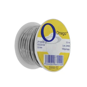 SOLDADURA ESTAÑO 50/50 3MM 3 MTS AMARILLA OMEGA