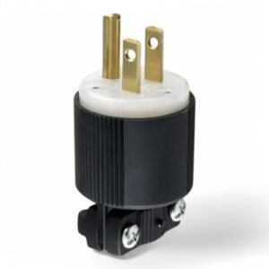 Clavija de entrada recta, 2 polos, 15 A. WD5266-M Arrow Hart