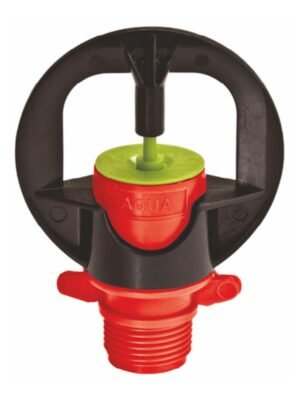 Micro Aspersor Wade Rain 1/2” 290LPH Boquilla 2.4mm, Entrada 1/2" NPT male inlet x 1/2" NPT female, Flujo 290 LPH