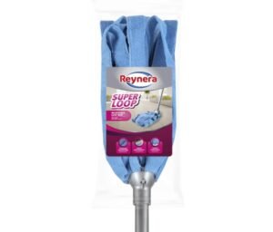 REYNERA Trapeador Mop Microfibra Super Absorbente Super Loop, Perfecto para Todo Tipo de Pisos, Microfibra Premium 170g