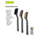 Cepillo Mini 15 cm LION TOOLS – Cerdas de Latón para Limpieza Profunda (Clave 1872)
