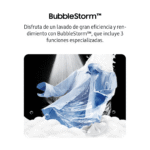 Combo de Lavadora y Secadora Samsung 21/24 kg SuperSpeed Negra – Ropa impecable en menos tiempo - Imagen 2