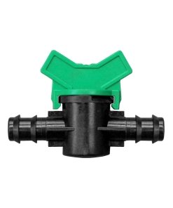 Mini-Válvula Wade Rain Manguera-Manguera de 16mm Verde, Control de Flujo de Agua para Riego de Alta Eficiencia, Color Verde