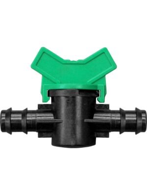 Mini-Válvula Wade Rain Manguera-Manguera de 16mm Verde, Control de Flujo de Agua para Riego de Alta Eficiencia, Color Verde