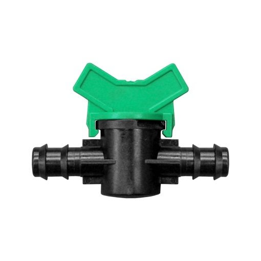 Mini-Válvula Wade Rain Manguera-Manguera de 16mm Verde, Control de Flujo de Agua para Riego de Alta Eficiencia, Color Verde