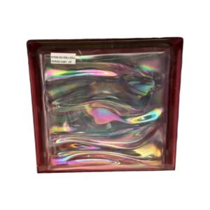 Vidrioblock Perla Rosa 19x19 Foncer