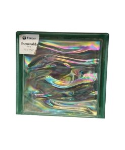 Vidrioblock Esmeralda 19x19 Foncer