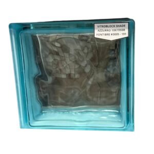 Vidrioblock Shade Azzurro 19x19x8 Fontibre