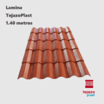 Lámina de Plástico Tejazo 1,50 Metros - Tecnología de Polímeros Duraderos para Techos Residenciales que Protege contra Rayos UV y Lluvia - Ancho 100cm (Clave LT150)