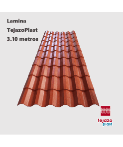 Lámina de Plástico Tejazo 3.10 m - Tecnología Anticorrosiva para Aplicaciones Exteriores que Mantiene su Integridad por Años - Ancho 100cm (Clave LT310)