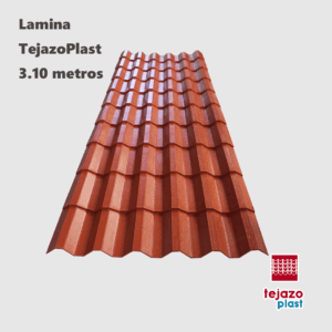 Lámina de Plástico Tejazo 3.10 m - Tecnología Anticorrosiva para Aplicaciones Exteriores que Mantiene su Integridad por Años - Ancho 100cm (Clave LT310)