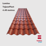 Lámina de Plástico Tejazo 4.10 m - Tecnología de Alta Resistencia para Naves Industriales que Proporciona Aislamiento Térmico Óptimo - Ancho 100cm (Clave LT440)