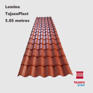 Lámina de Plástico Tejazo 5.05 m - Tecnología de Materiales Avanzados para Proyectos Comerciales que Garantiza Longevidad y Bajo Mantenimiento - Ancho 100cm  (Clave LT505)