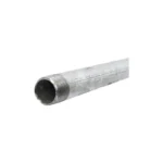 Tubo Galvanizado de 1 1/2" L-200 - Tramo de 6.40 m - Excelente para Redes de Alta Presión y Larga Vida Útil