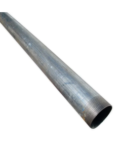 Tubo Galvanizado de 4" L-200 - Tramo de 6.40 m - Solución Robusta para Redes Industriales de Alta Demanda