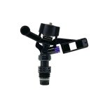 Aspersor Wade Rain 1/2" Plástico Ángulo Bajo sin Boquilla, Entrada 1/2" NPT, Presión de Operación 2.0-4.0 kg/cm2, Trayectoria 9°, 12° y 14°, Mecanismo de Impacto, Rango de Radio 7.5-11.0m, Flujo 0.10-0.27 LPS, Peso 0.048 kg