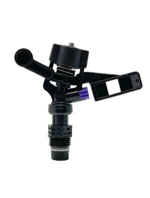 Aspersor Wade Rain 1/2" Plástico Ángulo Bajo sin Boquilla, Entrada 1/2" NPT, Presión de Operación 2.0-4.0 kg/cm2, Trayectoria 9°, 12° y 14°, Mecanismo de Impacto, Rango de Radio 7.5-11.0m, Flujo 0.10-0.27 LPS, Peso 0.048 kg