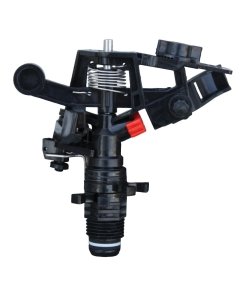 Aspersor Wade Rain 1/2" Parcial Plástico sin Boquilla, Entrada 1/2" NPT, Presión de Operación 2.0-4.0 kg/cm2, Trayectoria 25°, Mecanismo de Impacto, Rango de Radio 9.0-13.0m, Flujo 0.27 LPS, Peso 0.070 kg