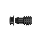 Tapón Wade Rain con Goma Gromet Pequeño de 13mm, Ideal para Sellado Eficiente en Sistemas de Riego, Diámetro 13mm, Color Negro