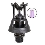 Senninger Xcel-Wobbler Wade Rain 1/2" Ángulo Alto, Boquilla #8 (1/8"), Entrada 1/2" NPT, Flujo 318-502 LPH, Diámetro 12.8-15.7m, Presión de Operación 0.69-1.72 BAR