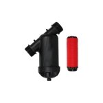 Filtro de Discos Wade Rain 2", Entrada 2", Flujo Máximo 25 m³/hr, Área de Filtración 525 cm², Peso 1.36 kg