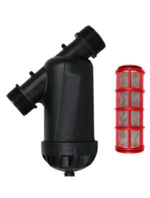 Filtro de Malla Wade Rain Y 1.5" Plástico, Entrada 1-1/2", Flujo Máximo 14 m3/h, Área de Filtración 265 cm², Peso 0.71 kg