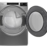 Secadora Whirlpool 23 kg - Carga Frontal a Gas - Cromo - 7MWGD6605MC - Imagen 2