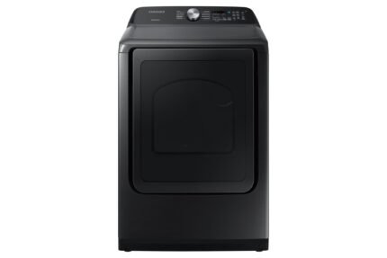 Secadora Samsung 24 kg Negra - Carga Frontal - DVG24A5370V