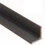 Ángulo Metálico Negro 2" x 3/16" (5.08 cm x 4.76 mm) – 6 m – Acero Galvanizado
