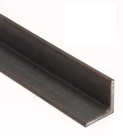 Ángulo Metálico Negro 3/4" x 1/8" (1.91 cm x 3.18 mm) – 6 m – Acero Galvanizado