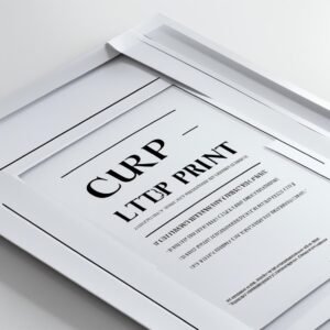 Impresión CURP – Formato Oficial Tamaño Carta