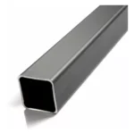 Tubo PTR 1" Cuadrado – Calibre 14 – Color Negro – Acero Galvanizado – 6 metros