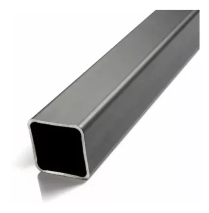 Tubo PTR 1" Cuadrado – Calibre 14 – Color Negro – Acero Galvanizado – 6 metros