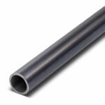 Tubo Negro Redondo de 1 1/2 Pulgadas – 6 Metros – Calibre 30 – Ideal para Uso Industrial y Comercial
