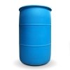 Tambo o tonel De Plástico Azul Cerrado De 220 Litros