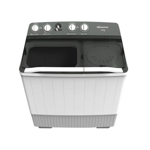 Lavadora Hisense Dos Tinas 18 kg Blanca WSA1803P – Económica, eficiente y resistente - Image 3